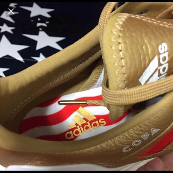 New Adidas Ultraboost KITH COPA mundial 18 leather Golden Goal Pack 7 Mens - Picture 9 of 14